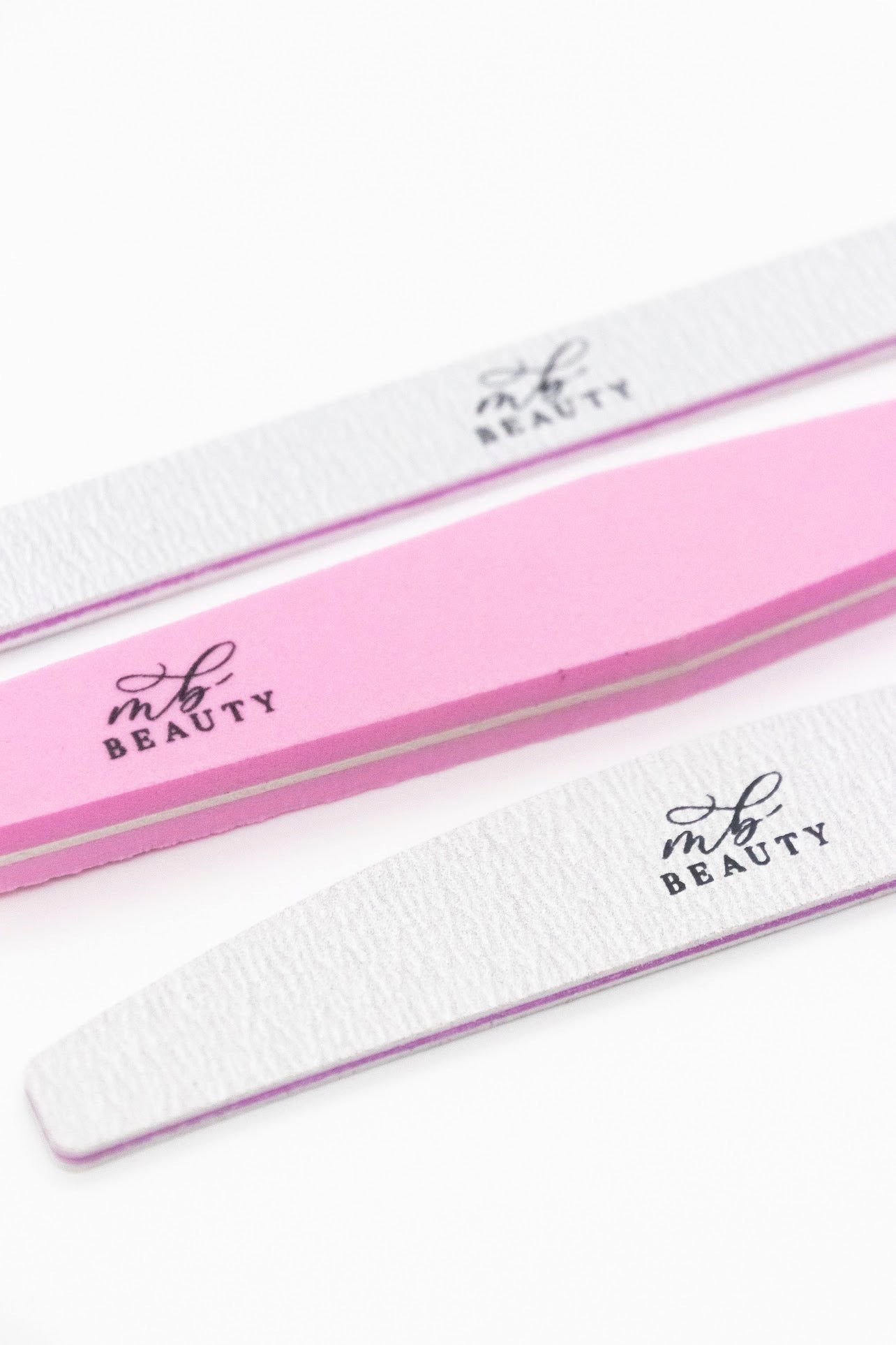 MB BEAUTY Trio Pack Professional Nail Files & Buffer