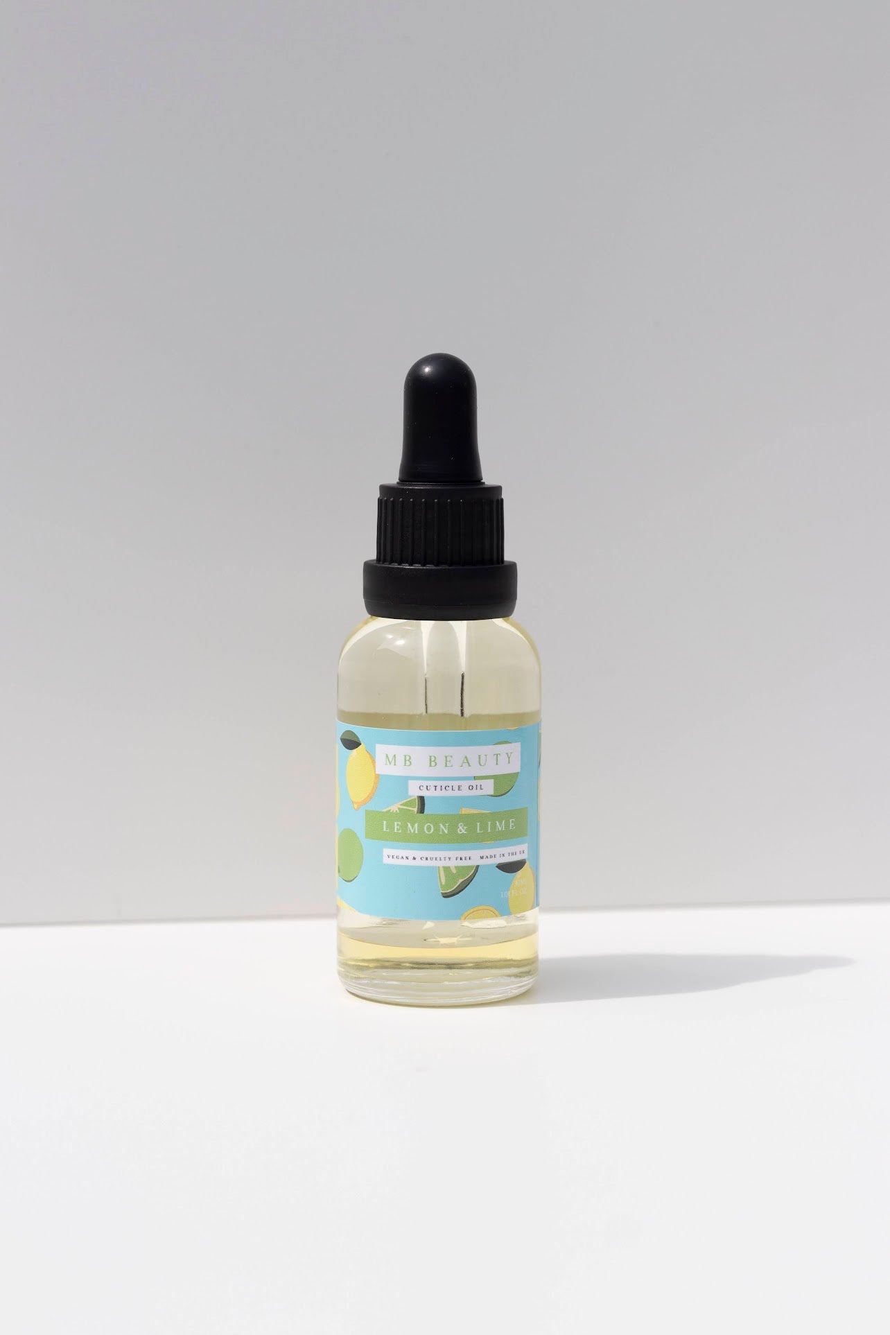 MB BEAUTY 30ML LEMON & LIME DROPPER BOTTLE