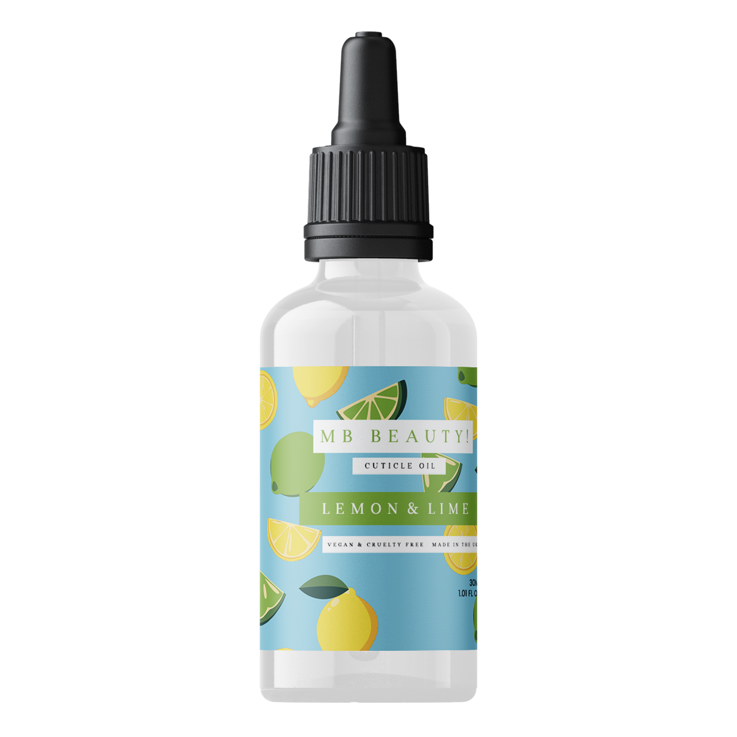 30ml Lemon & Lime Dropper Bottle