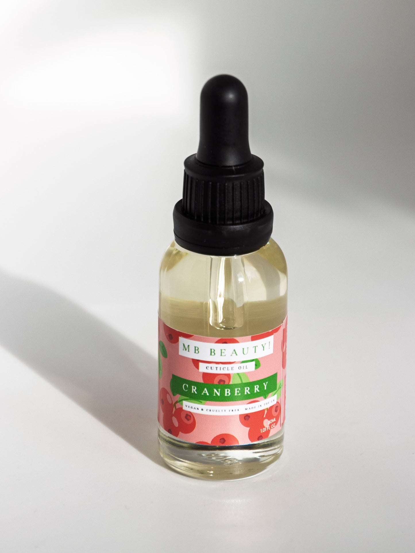 30ML CRANBERRY DROPPER BOTTLE