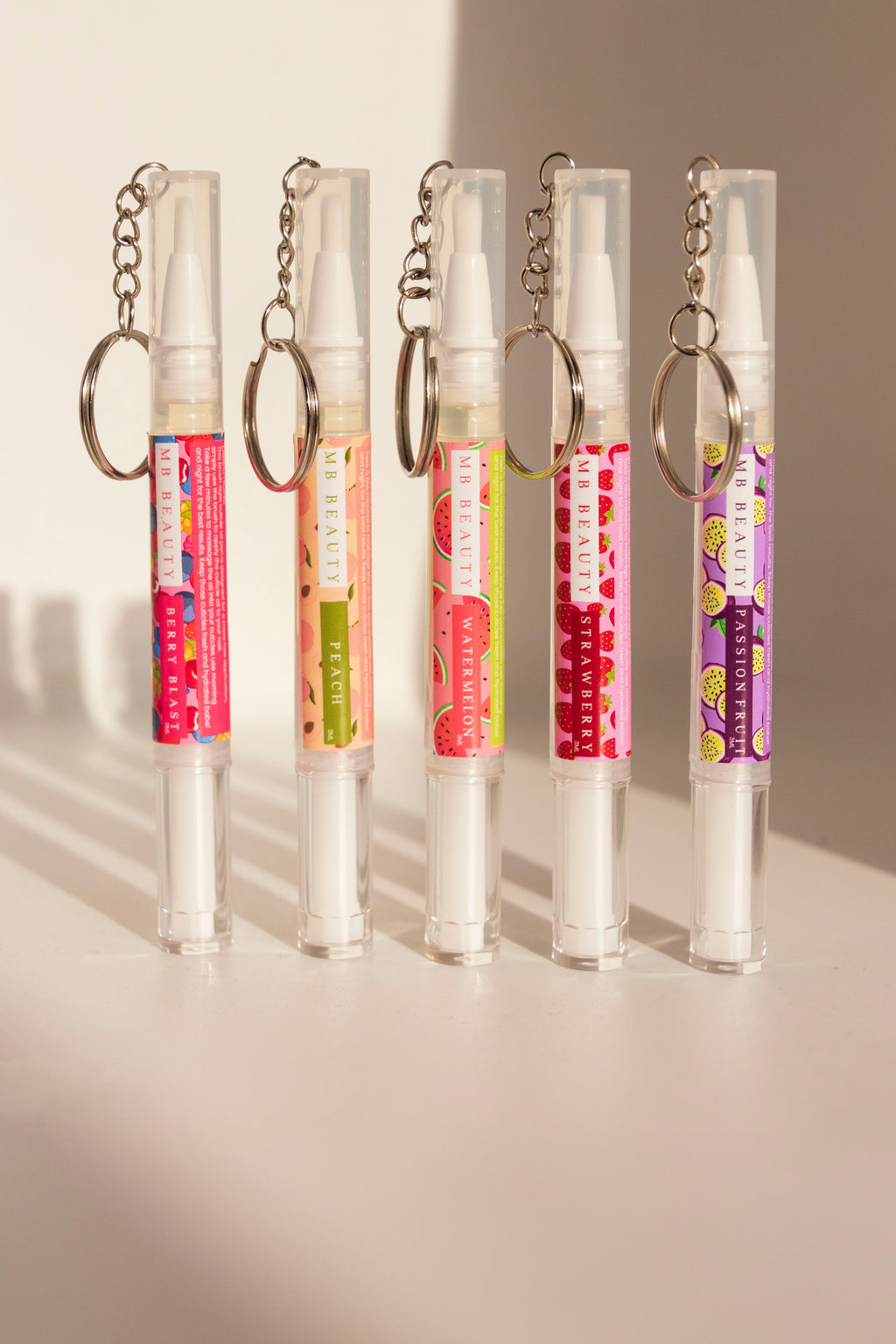 3ml Cuticle Oil Keyrings