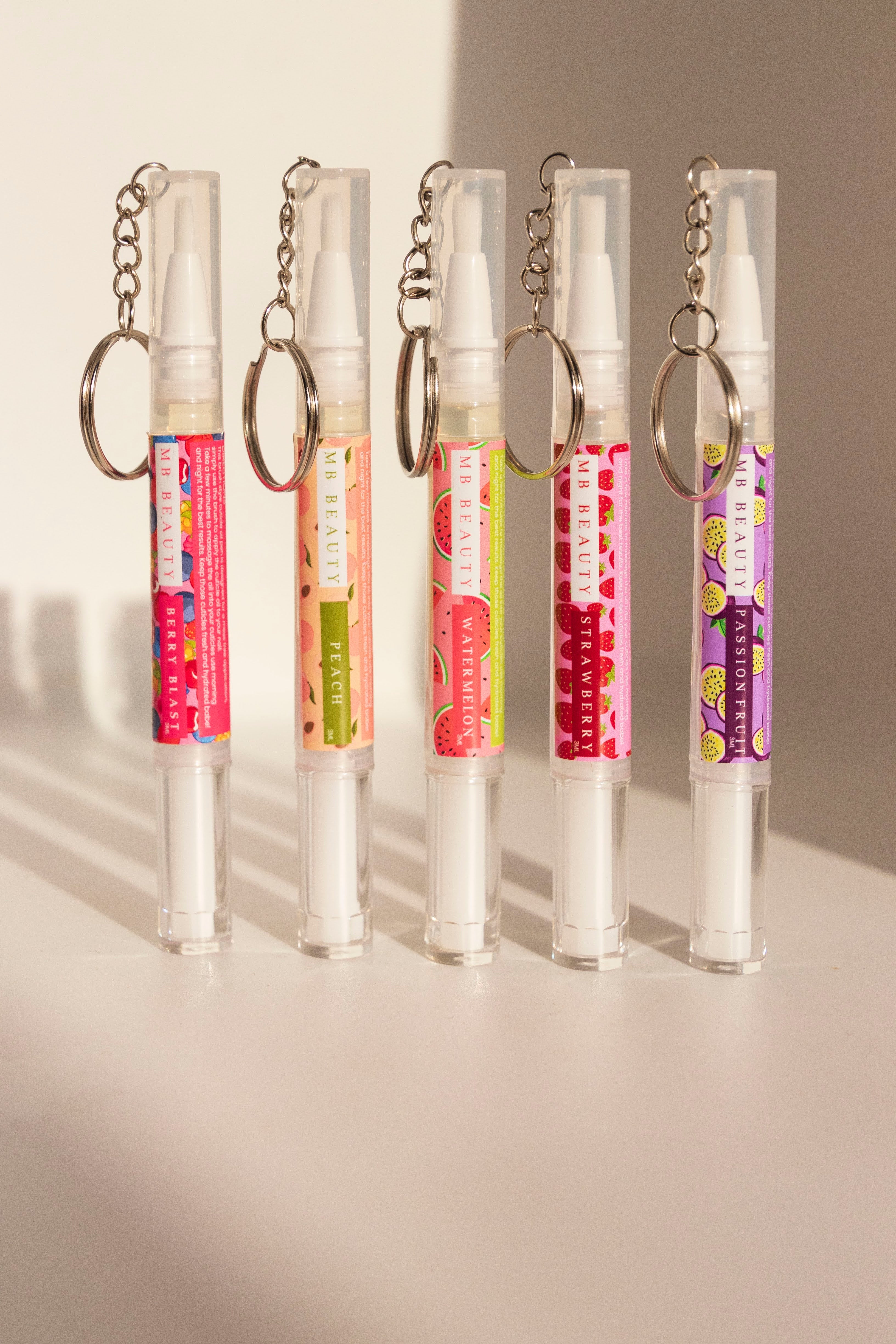 3ml Cuticle Oil Keyrings