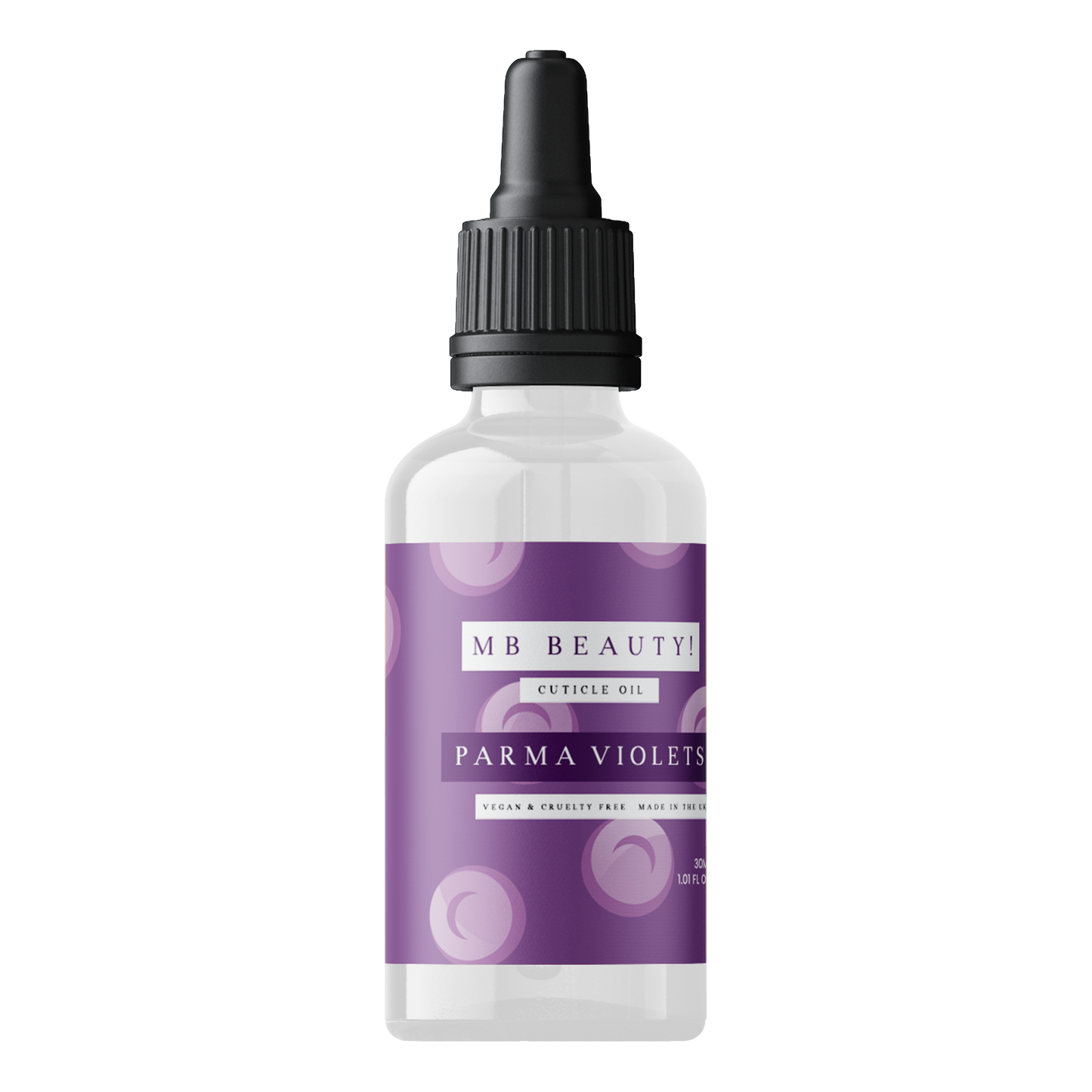 30ml Parma Violet Dropper Bottle