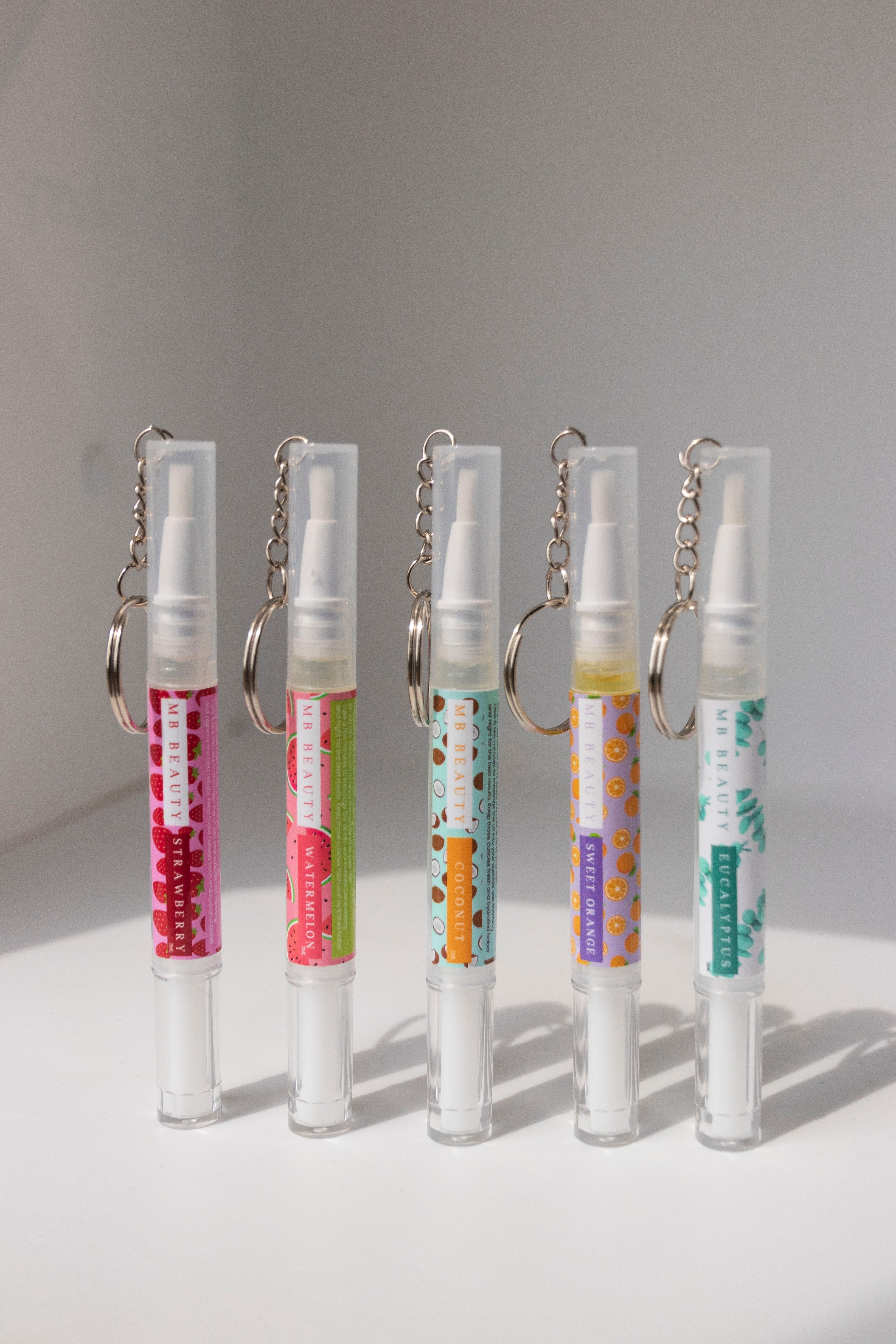 3ml Cuticle Oil Keyrings