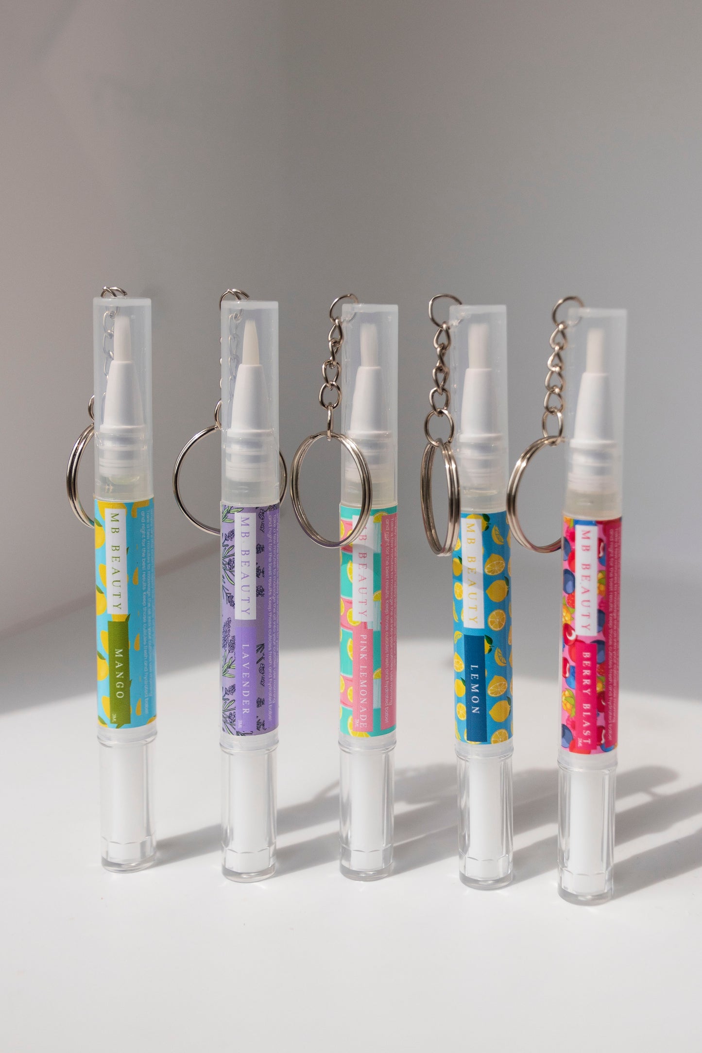 3ml Cuticle Oil Keyrings