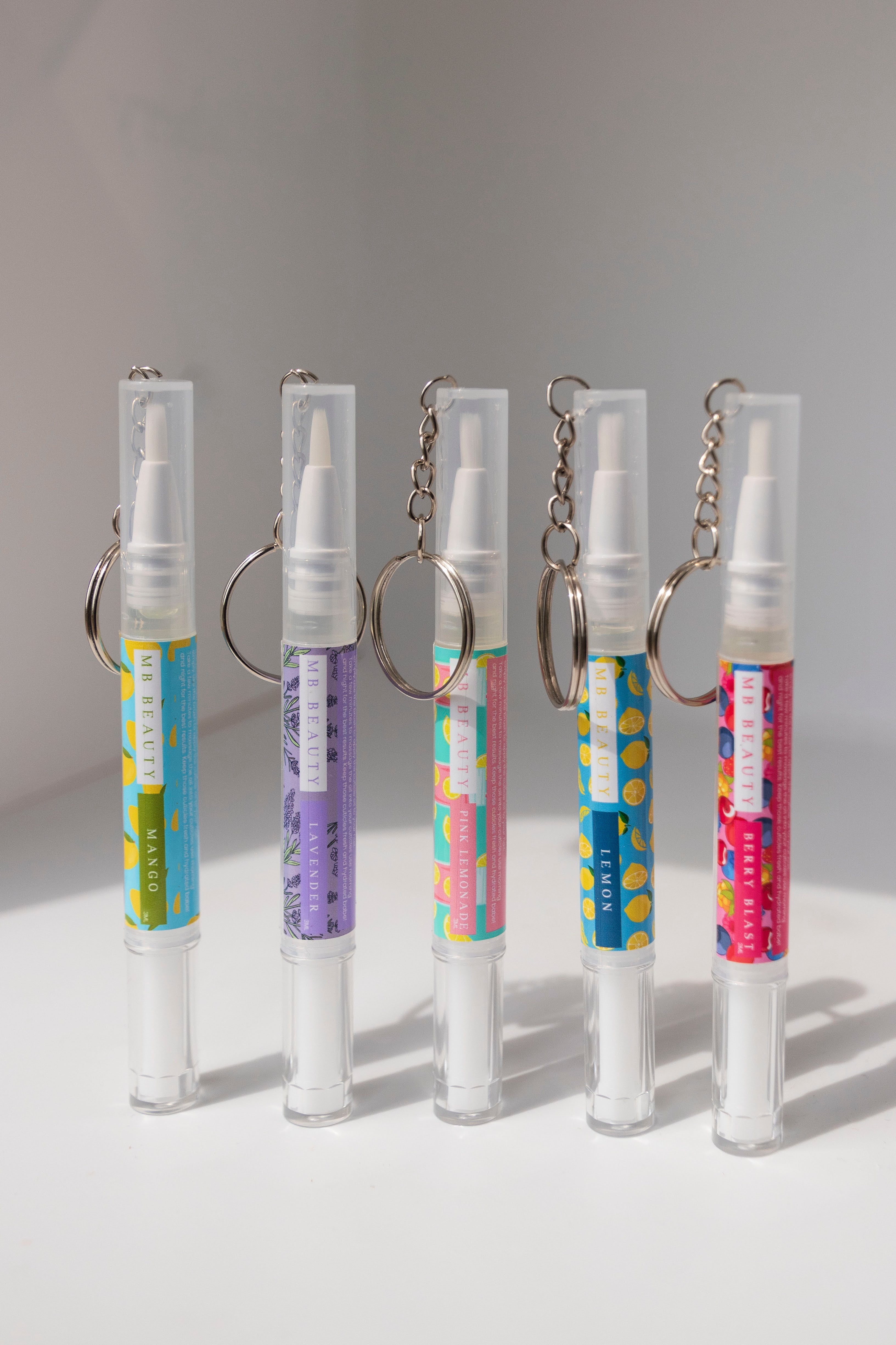 3ml Cuticle Oil Keyrings